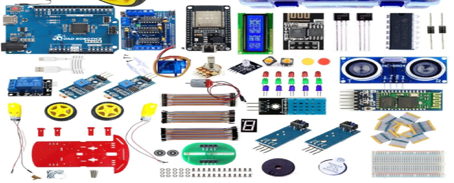  SMART Learning Robotics IOT Kit for Starters to Advance level users compatible with Arduino IDE, Uno R4 and ESP32